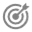 Target with Arrow Bullseye Icon