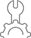 Wrench and Gear Icon