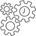 Three Gears Icon